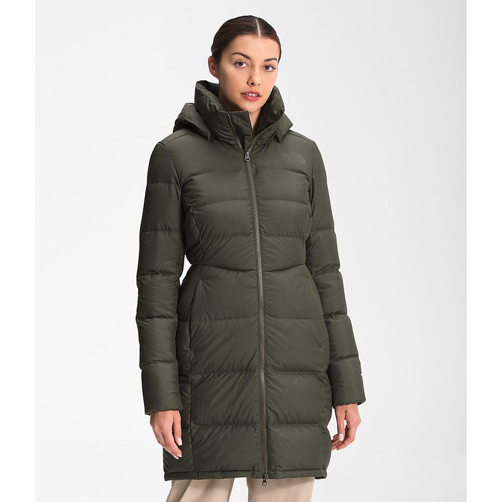 The North Face Parka Womens Australia - The North Face Metropolis Green (FWS-208134)